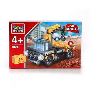 Конструктор - Легко собрать - Кран (Город мастеров, KK-1829-Rsim) 